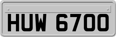 HUW6700