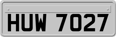 HUW7027