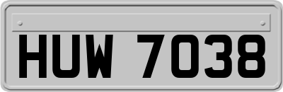 HUW7038