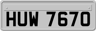HUW7670