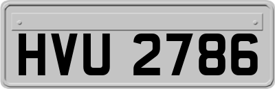 HVU2786