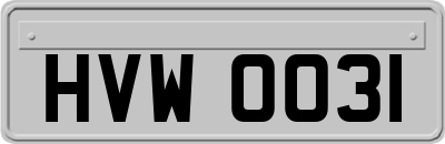 HVW0031