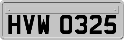 HVW0325