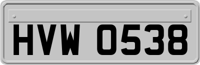 HVW0538