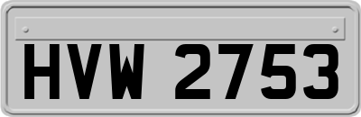 HVW2753