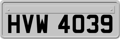 HVW4039
