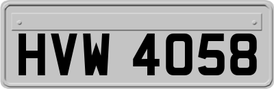 HVW4058