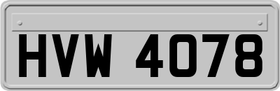HVW4078