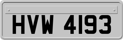 HVW4193