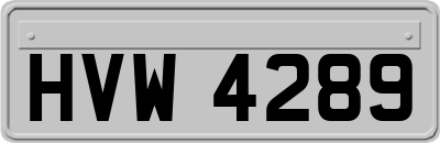 HVW4289