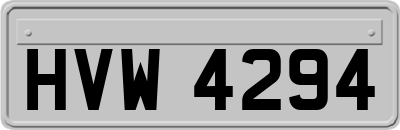HVW4294