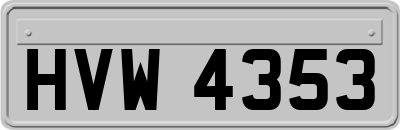 HVW4353