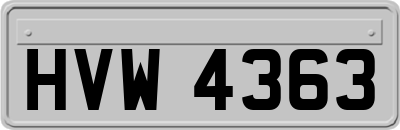 HVW4363