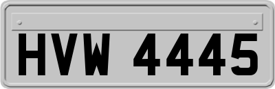 HVW4445