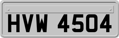 HVW4504