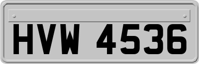 HVW4536