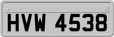 HVW4538