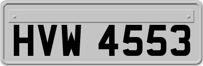 HVW4553