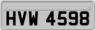 HVW4598