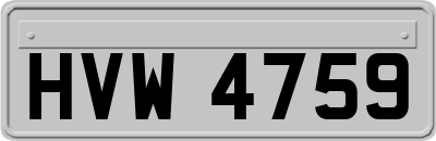 HVW4759