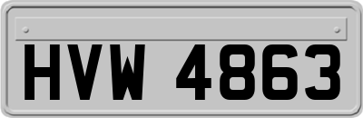 HVW4863