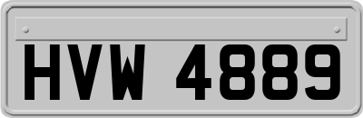HVW4889