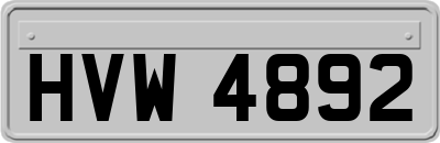 HVW4892