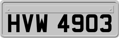 HVW4903