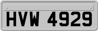 HVW4929