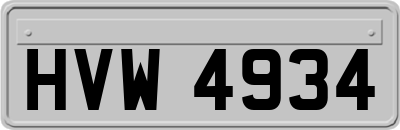 HVW4934