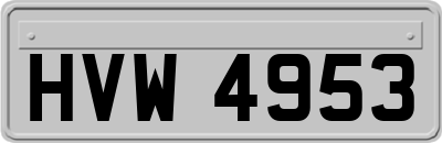 HVW4953