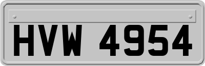 HVW4954