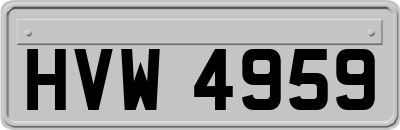 HVW4959