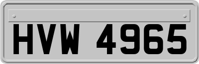 HVW4965