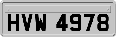 HVW4978