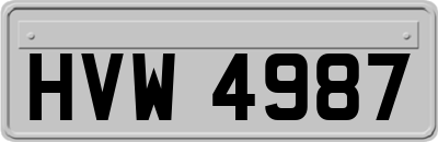 HVW4987