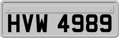 HVW4989