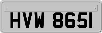 HVW8651