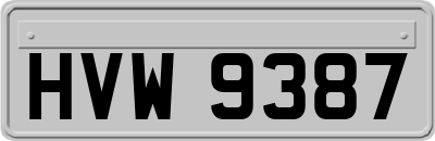 HVW9387