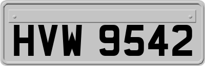 HVW9542