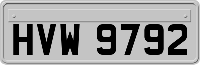 HVW9792
