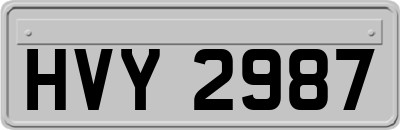 HVY2987