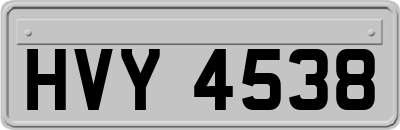 HVY4538