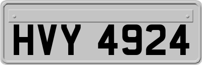 HVY4924