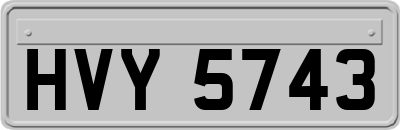 HVY5743