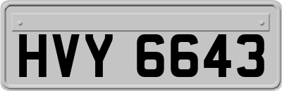 HVY6643