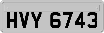 HVY6743