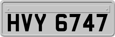 HVY6747