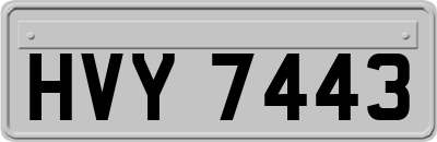 HVY7443