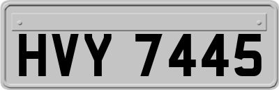 HVY7445